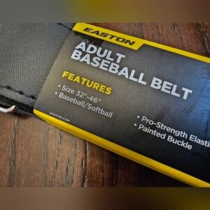 Easton Adult Baseball Belt in Black